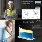 Midea 4.0KW 3in1 Portable Air Conditioner Dehumidifier with Cooling Drying and Sleeping Mode V943-MPPD40C
