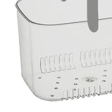 Clear Hand Basket Comfortable Handle Ventilation Holes Easy Access Versatile Fruit Storage Basket V1294-YM0703-3117230074512