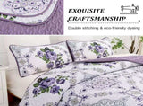 Kaleidoscopic Quilted coverlet and pillowcovers set Burst of Colors - Queen size V745-MAC080520Q13U