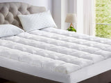 Giselle Bedding 5cm Bamboo Pillowtop Mattress Topper 1000GSM Mattress Pad for Back Pain Relief TOPPER-BAM-K