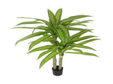 Artificial Multi Head Dracaena Tree with Mixed Green Leaves 130cm V637-DP1222455