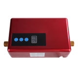 220V 5.5KW Mini Instant Electric Water Heater Tankless Shower Hot Water System Kitchen Red V1294-YM0901-JY21738-01