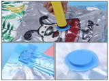 5-Pack Vacuum Storage Bags for Clothes and Bedding with Hand Pump, Space-Saving Compression V1192-AZ-W-20242