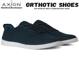 Axign River Orthotic Shoes Sneakers Runners Lightweight Casual Waterproof Sole - Navy V563-AXS00101-EU43