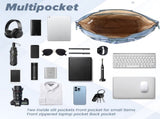 Travel Bag - Women's Travel Bag - Sports & Fitness Bag - Yoga Bag - Sports Bag - Carry-On Luggage V1265-260-SKY-BLUE1