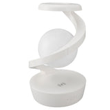 Modern Spiral Bedside Lamp Innovative 3D Visual Levitation Ball Wireless Charging LED Table Lamp for V1294-YM0901-3119240082611