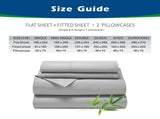 4 Piece Hotel Bamboo Cooling Sheet Set -Ultra Soft 2000TC Breathable Bed Sheets Set with 37 V1317-ZXW9-AUSK-4JT-BAI