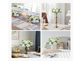 Flower Balls Arrangement Bouquet 10 PCS, 240 mm Diameter Artificial Flower Balls Wedding Rose V952-ZSHQQXBS95IN2EZMO001V0