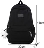 Female Lady High Capacity College Backpack Women Laptop School Bags Cute Girl Travel Book Bag V1259-DP01-A-4181