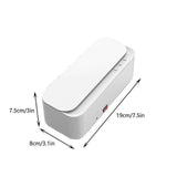 Ultrasonic Glasses & Jewelry Cleaner, Compact Household Cleaning Machine V1263-JX-4689