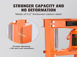 Hydraulic, 12 Ton H-Frame Floor, Stamping Plates, Adjustable Working Table Height for Bending or V952-QJDSQCYYJC12TU73BV0