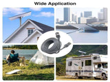 45m Gen3 V3 Ultra Long Data Cable Double Shielded Communication Extension Wire Heavy Duty V1221-XM-LB6234-GM147