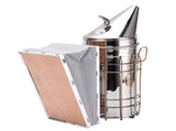4PCS/Set Beehive Smoker Set Frame Clip Scraper Moxa Cone Stainless Steel Smoker Beekeeper Starter V1294-YM0523-3111210387311