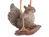 Hanging Squirrel Statues Garden Decor Cute Swing Squirrel Sculpture Outdoor Patio Ornament Animal V1294-YM0703-3111230084312