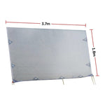 3.7m Caravan Privacy Screen Side Sunscreen Sun Shade for 13' Roll Out Awning V63-823601