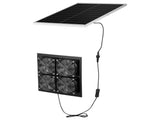 Solar Powered Fan, 25W Solar Panel with 4 Fans, Adjustable Solar Panel Angle, 2668 RPM High-Speed, V952-KQWSXHFJDTYN5TENT001Y3