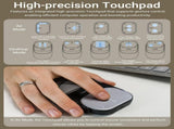 Touchpad Bluetooth Mouse with Presentation Mode, Detachable & Portable Design, Smart Software V1107-CS-YISEE8