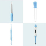 Baby Healthcare and Grooming Kit, Baby Nursery Health Care Set, Electric Safety Nail Trimmer Newborn V1366-AZ2-W-24358