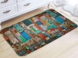 Polyester Non slip Door Mat Foot Pad Bathroom Living Room Bedside Table V1294-YM0901-JY20220-04