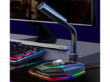 USB Computer Microphone - Wired Condenser Mic for Office, Gaming, Conference V1263-JX-3665