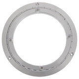 Dining Table Rotating Bearing Plated Silver Aluminium Alloy Smooth Round Swivel Plate for Home Use V1369-AZ3-W-15909