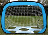 2 in 1 Portable Foldable Soccer Goal with Detachable Target - Blue V1308-DSZKI-100-1