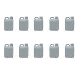 10x 1L Natural Bottle HDPE TE Cap Jerry Can - Empty Plastic Chemical Food V238-SUPDZ-33050558234704
