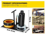 Carrier & Pinion Bearing, Compatible with Dana 30, 40, 60, 70, Ford 9" Bearings, Pinion V952-CLCTZCLMZH2QIXFYBV0