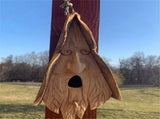 Bird Feeder Yard Decoration Birdhouse Old Man'S Head Pendant on the Resin Handicraft V1192-AZ-W-22256