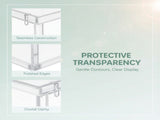 3PCS Acrylic Cases, Acrylic Display Boxes, Compatible with 6-pack Booster Bundles, Clear Dustproof & V1192-AZ-W-18469