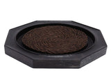 Bamboo Tea Tray Teapot Mat Serving Tray Coaster Kitchen Tea Ceremony AccessoriesBrown Octagonal V1294-YM0901-3118210075911