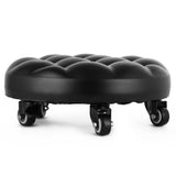Low Rolling Soft PU Low Wheel 360 Degree Rotating Floor Round Roller Seat V1369-AZ3-W-08888