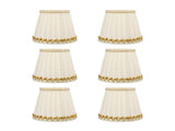 6Pcs Small Lamp Shades Safe Soft Easy Installation Modern Light Weight Table Lampshade for E14 Bulb V1294-YM0703-3119230010411