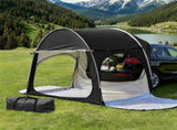 Weisshorn Camping Tent Car SUV Rear Hatchback Tents Canopy Portable Outdoor Family Black XFEL-TENT-CAR-BK