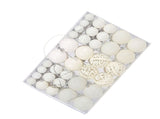 100pcs Xmas Ball Ornaments Xmas Tree Decorations Hanging Balls for Xmas Tree Decorations Holiday V1294-YM0901-3115240086512