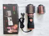 2-in-1 Pink Automatic Rotating Hot Air Styler - Multifunctional Hair Dryer V888-ELOSUNG39702