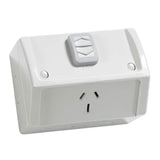 15A 250V Weather Proof Single Switch Socket Outlet, Resistant Grey V1202-V1-CLIWSC227115RG