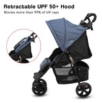 Veebee 3-Wheel Navigator Stroller - Glacier N0120