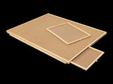 1500 Piece Wooden Jigsaw Puzzle Table 67x87cm Puzzle Board with Folding Legs V63-844471
