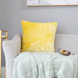 4 pcs Simple Nordic Household Products Velvet Cushion Cover ice Flower Velvet Sofa Bedside Living V1192-AZ-W-14625