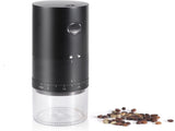 Portable Electric Coffee Grinder - 1500mAh Battery, 30-Mesh Fine Grind, USB-C Charging V888-ELOSUNG18152