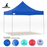 Wallaroo 3x3 PopUp Blue Gazebo Marquee Outdoor Tent GAZ-POP-3X3-BU