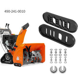 490-241-0010 Snowblower Slide Shoes Snow Thrower Skid Shoe with Mount Hardware for 31BM63P3 31AH55Q5 V1192-AZ-W-23574