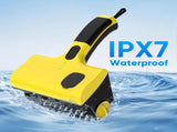 2 in 1 Electric Grill Brush, Cordless Electric Grill for Outdoor Grill, 360&deg Rotating V1258-DP02-C-336