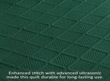Green Wave Bloom Bedspread Coverlet 3 Piece Set V745-AC100160Q13U