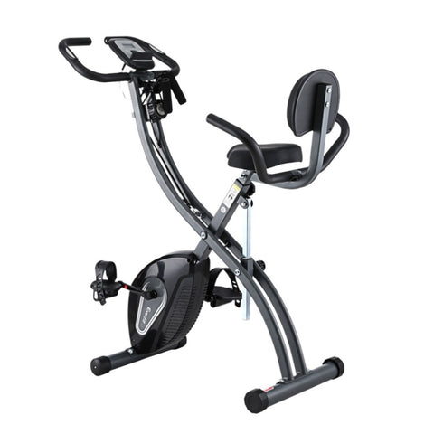 Everfit Folding Exercise Bike Magnetic X-Bike Aerobic Trainer Indoor Cycling EB-I-XB-03-GR