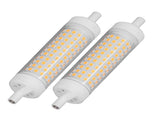 2Pcs R7S LED Light Bulb 118mm Dimmable 15W 154 LEDs Double Ended Floodlight for Home Night V1294-YM0626-3119220175112