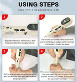 Electronic Acupuncture Pen Pain Relief Therapy Meridian Pen Find Acupoints Automatically Massage V1192-AZ-W-11180