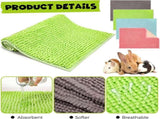 8 Pcs Guinea Pig Cage Liner for Guinea Pig Cage Bedding Reusable Rabbit Mat Washable Training V1258-DP02-C-2249