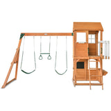 Lifespan Kids Springlake Play Centre With 2.2m Green Slide V420-LKPC-SPRING-GRN